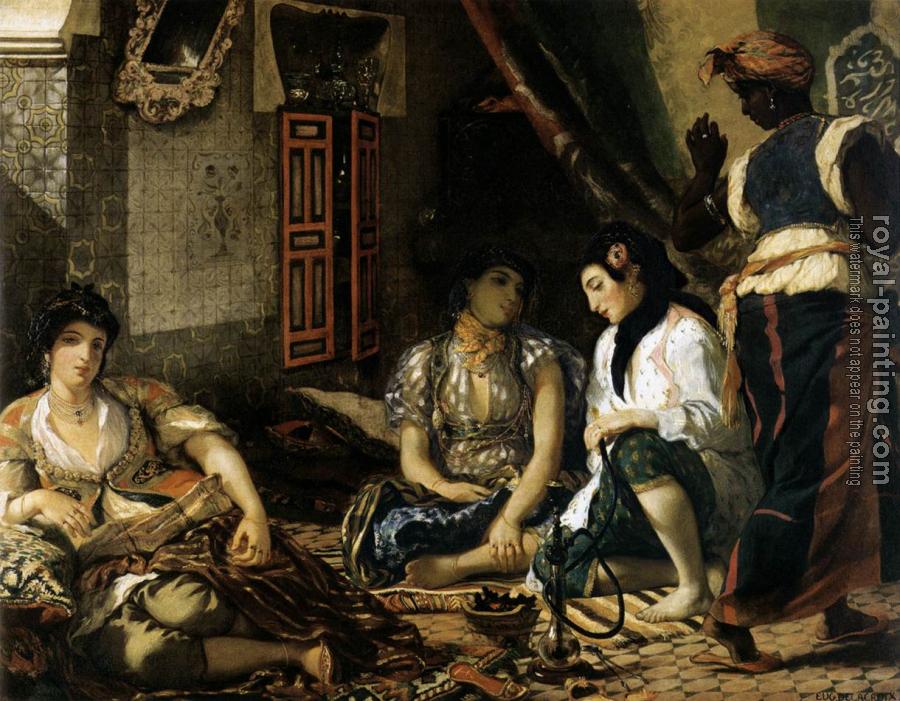 Eugene Delacroix : The Women of Algiers